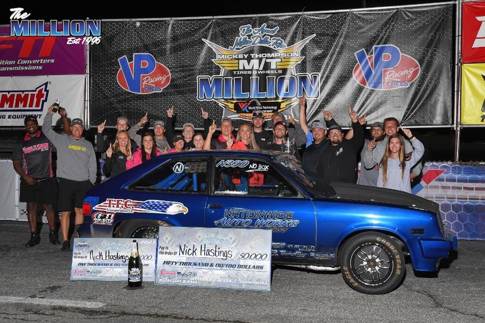 nick hastings 2023 million dollar bracket race